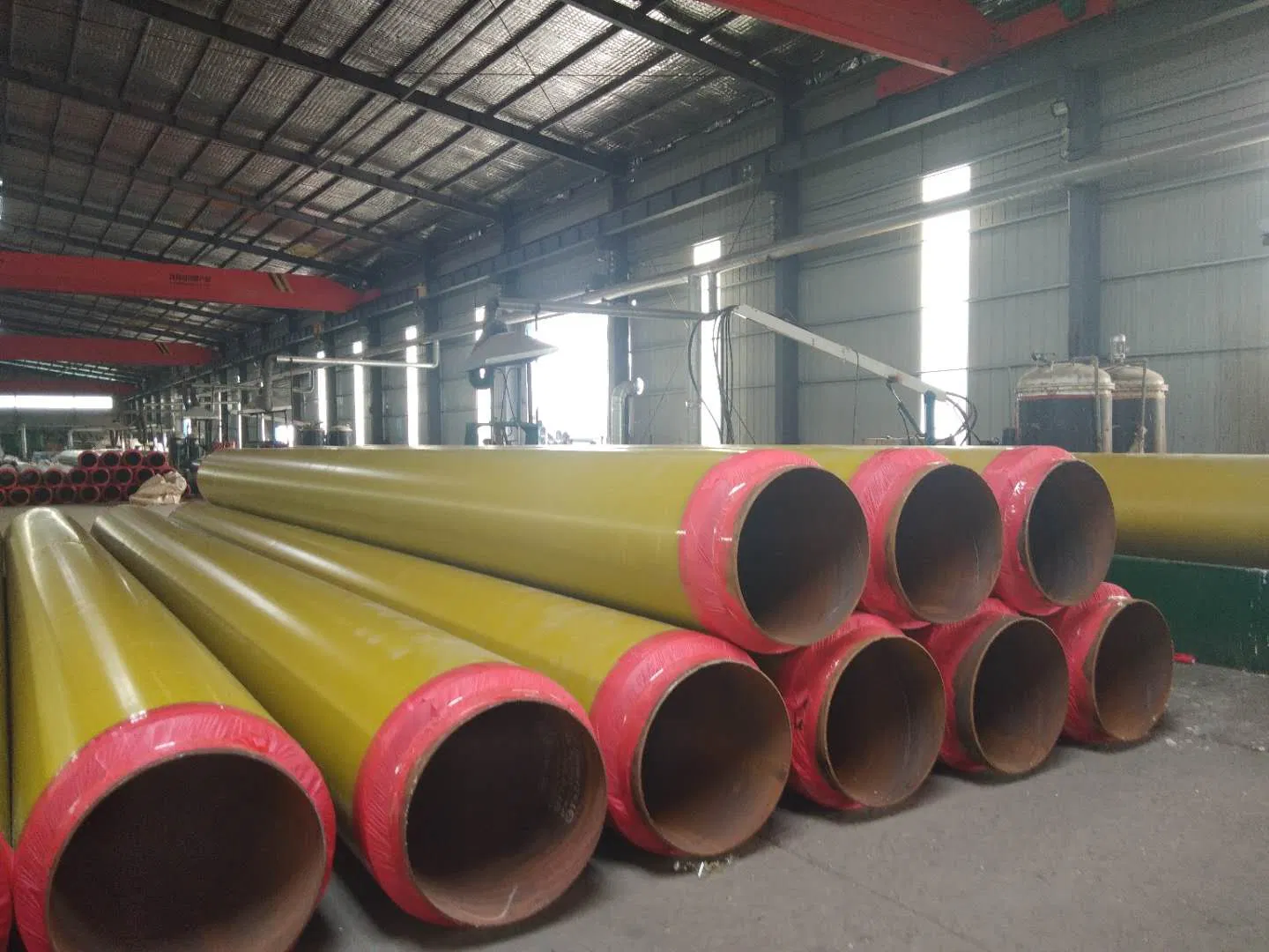 FRP Anticorrosive Insulation Polyurethane Buried Pipe