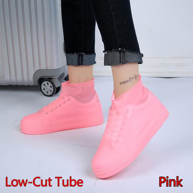 Basic Customization Wholesale Waterproof and Slip-Resistant Performance Reusable Silicone Shoe Covers