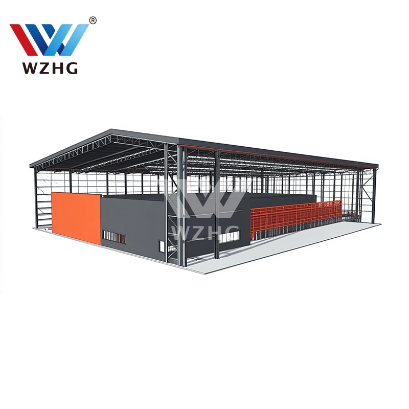 Steel Structure Farm Building Shed Barnhouse Modular Prefabricated Truss Multi Storey Agricultural Waterproof Solar Cattle
