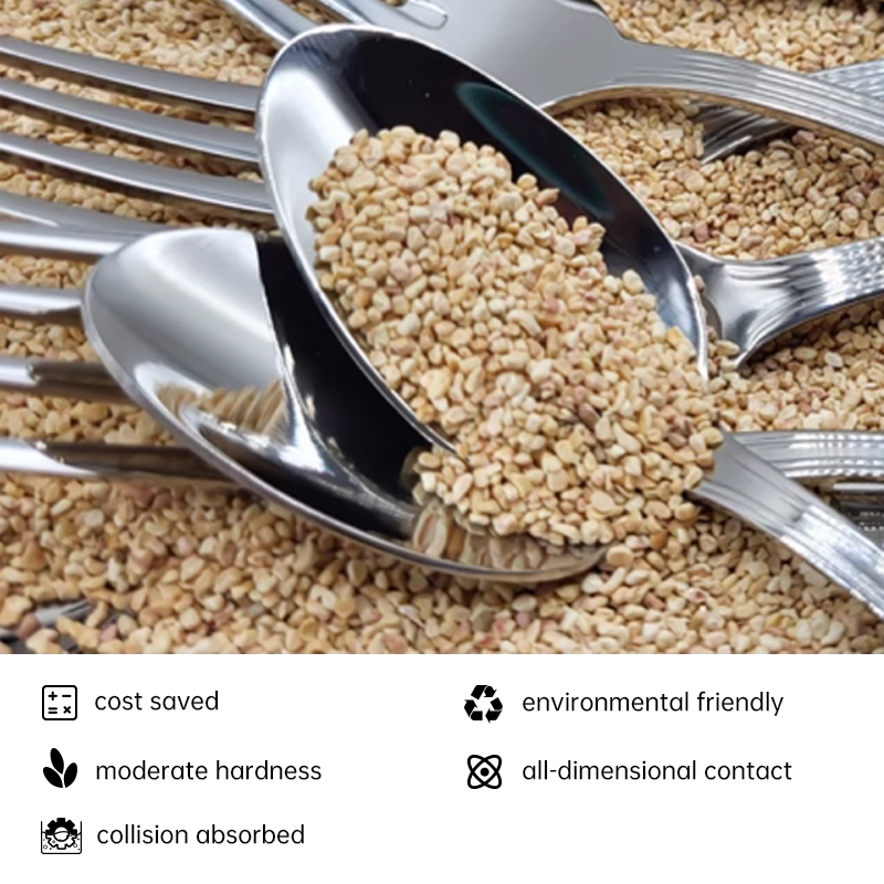 Heavybao Efficient CE RoHS Electric Commercial Cutlery Polisher Cleaning Machine for Restaurant