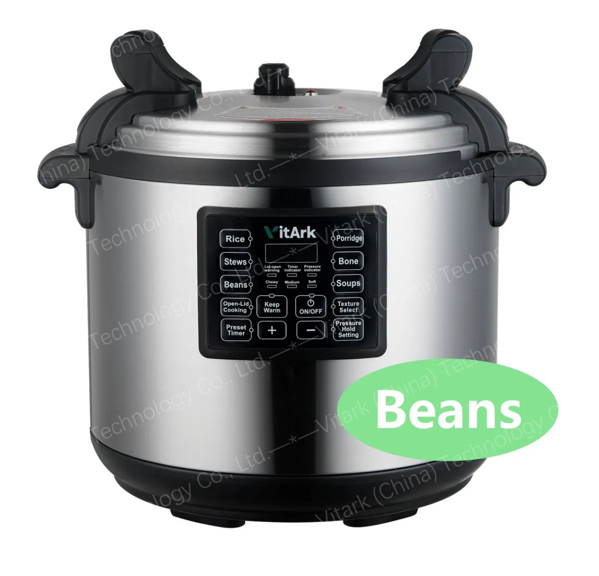 High-Capacity Electric Pressure Cookers for Centralized Kitchen Pre-Prepared Meal Distribution and Bulk Cooking in South Asia: Large-Scale Cooking of Beans Rice
