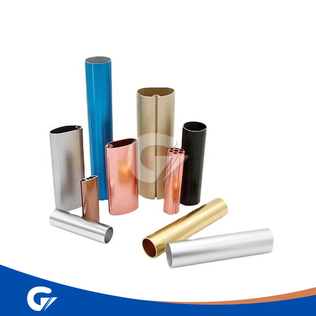 10mm Anodized Aluminum Tube Factory China 6061 6063 7075 Aluminum Tube Industrial Round Square Aluminum Pipe Rectangular Anodized Extruded Alloy Aluminum Tube