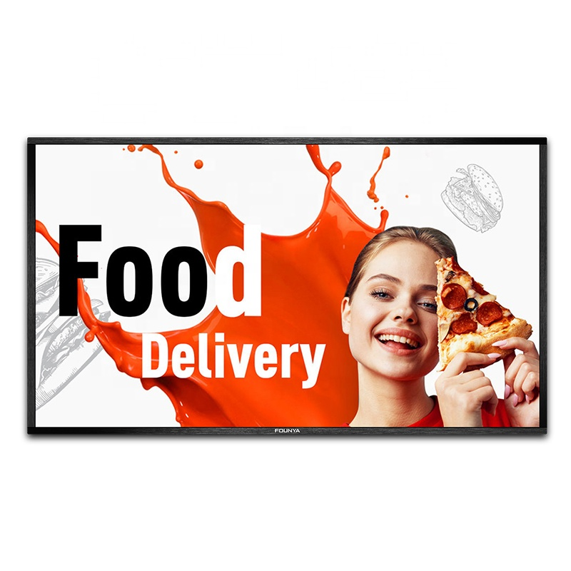 Indoor Digital Signage Kiosk Player LCD Touch Display Bus Advertising Player 43 Inch