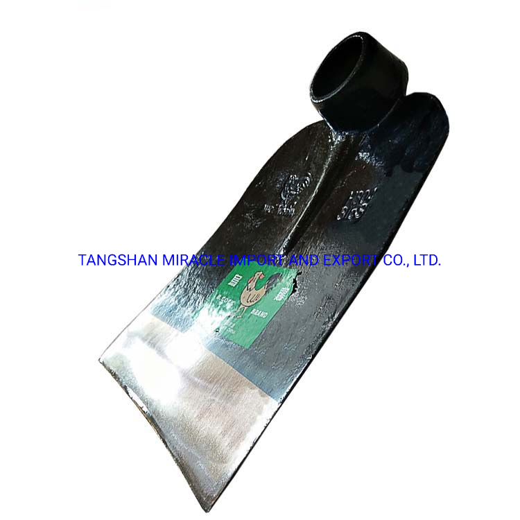 Agricultural Hand Tools H304 Railway Steel Forged Garden Hoe Head Farming Digging Hoe
