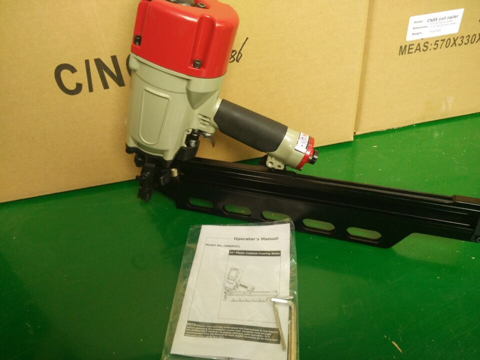 Пневматический гвоздезабивной пистолет SRN9021 для каркаса