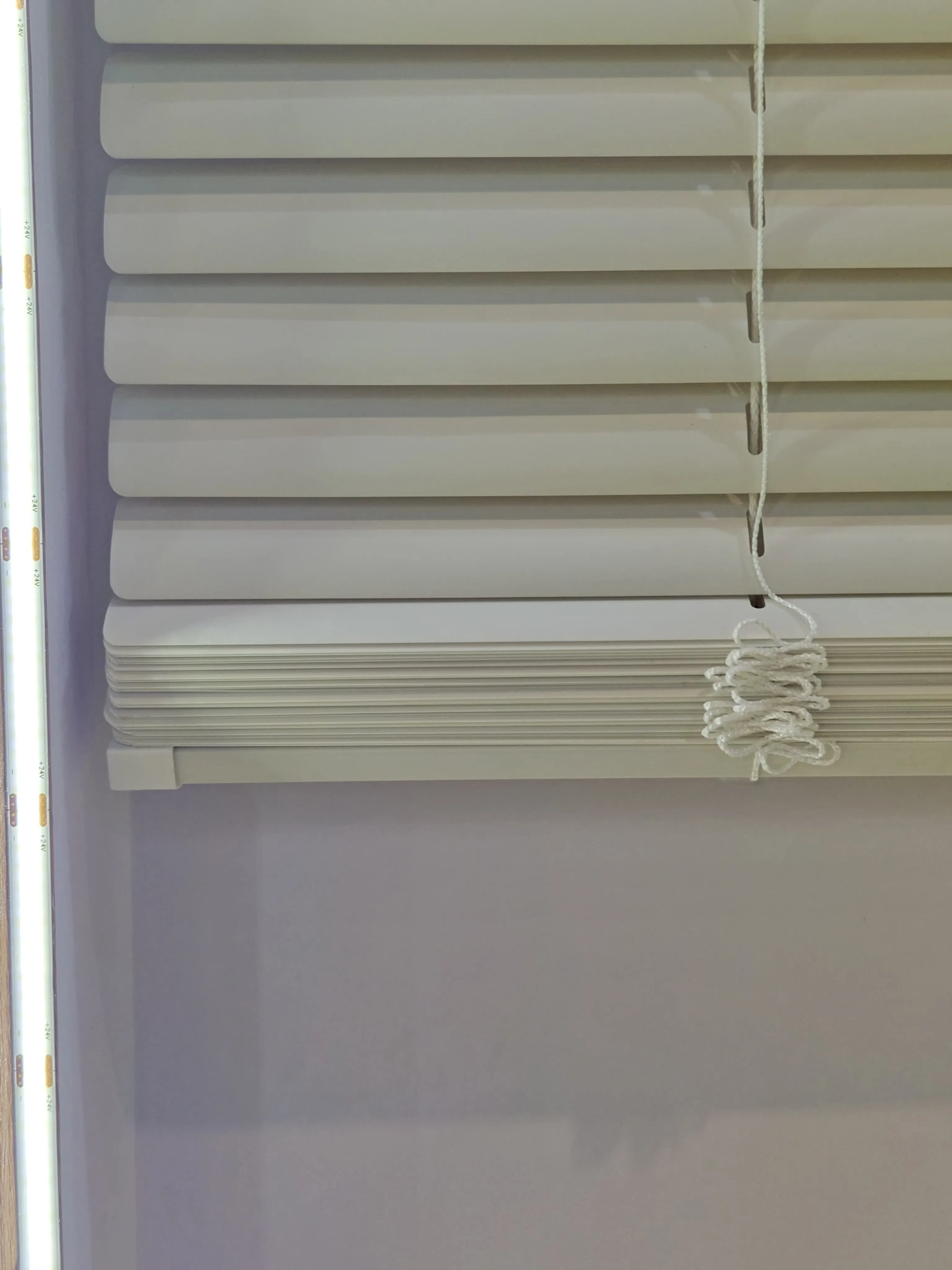 Cordless PVC Vinyl Mini Blinds 1 Inch