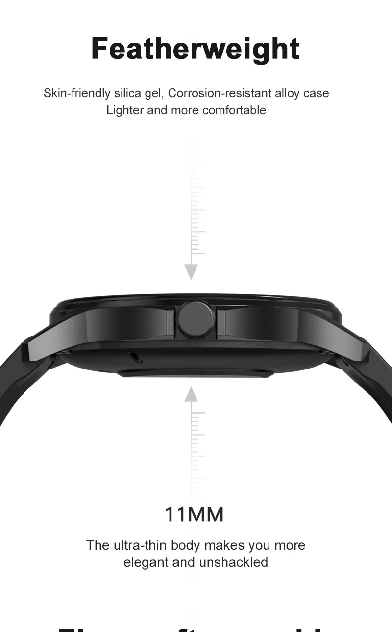 Умные часы YUOKO с GPS, 1.79 дюйма