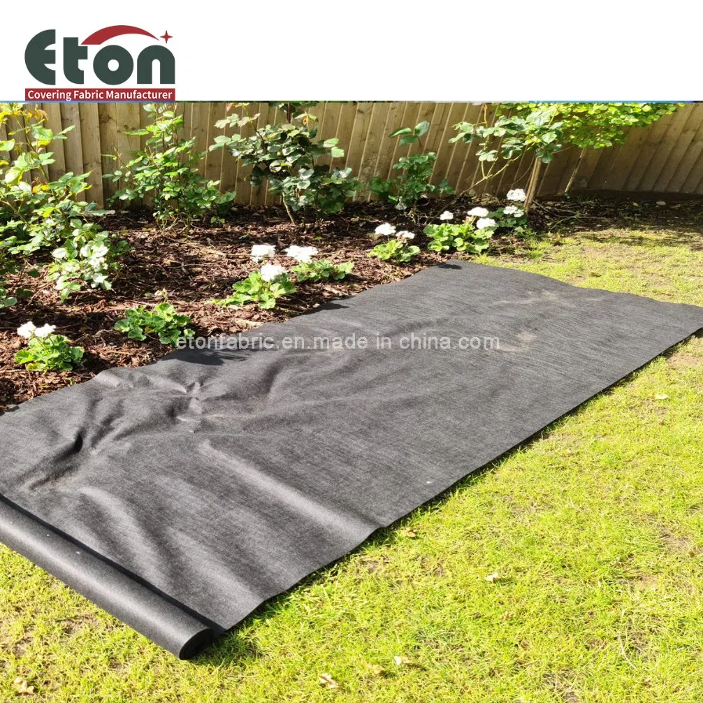 Factory Wholesale Price PP Plastic Woven Biodegradable Black White Mulch Film