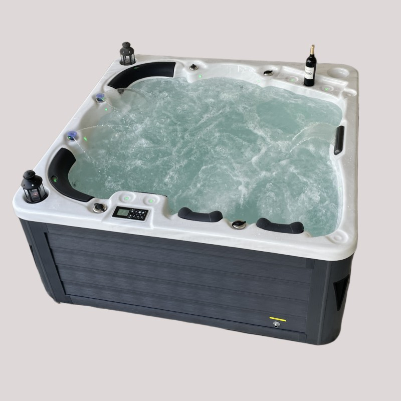 Hot Sale 6 Person Outdoor Jetted Massage Bathtub