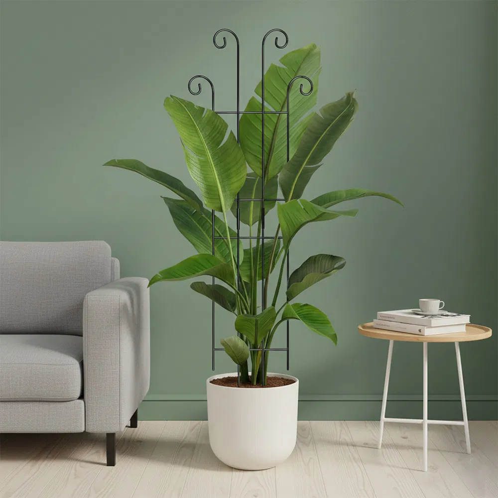 Custom Metal Garden Trellis Potted Plant Support for Indoor Outdoor Decoration