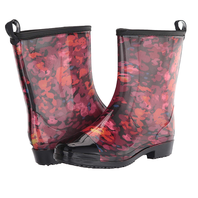 Manufacturer Latest Cheap Ladies Low Boot Rain PVC Boots