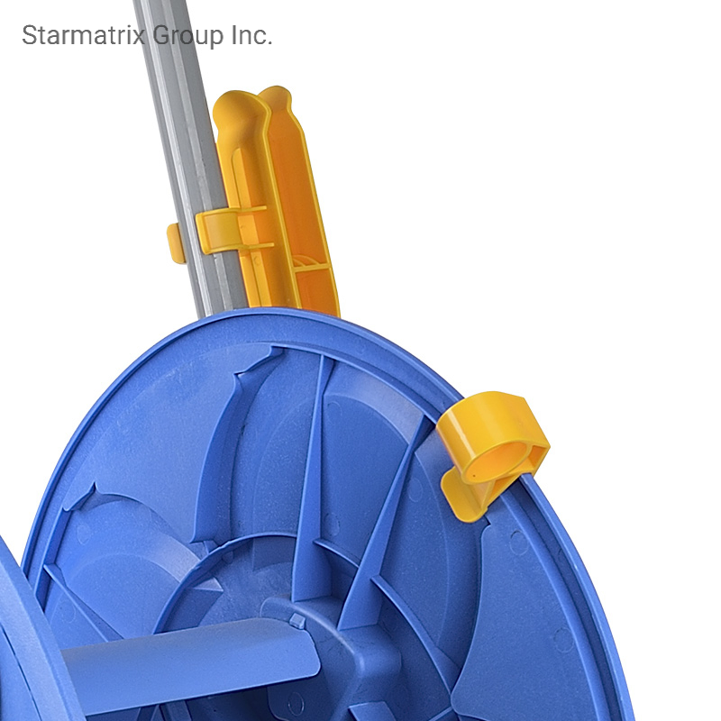 Portable Wheel Hose Reel Cart for 60m Hose Pipe