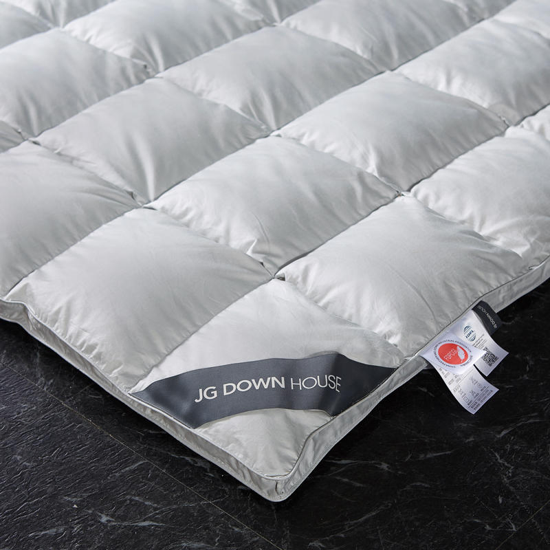 Double Bed Five-Star Hotel Goose Down Comforter Egyptian Cotton Sateen Comfortable