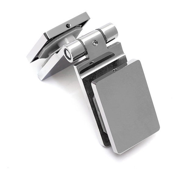 OEM Tempered Glass Door Hardware Glass Door Accessories Glass Clamp 316 304 Stainless Steel Glass to Glass 180 Degree Glass to Glass Shower Hinge