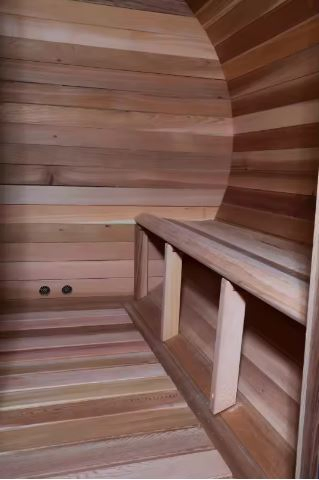 Outdoor Barrel Steam Traditional Sauna Room