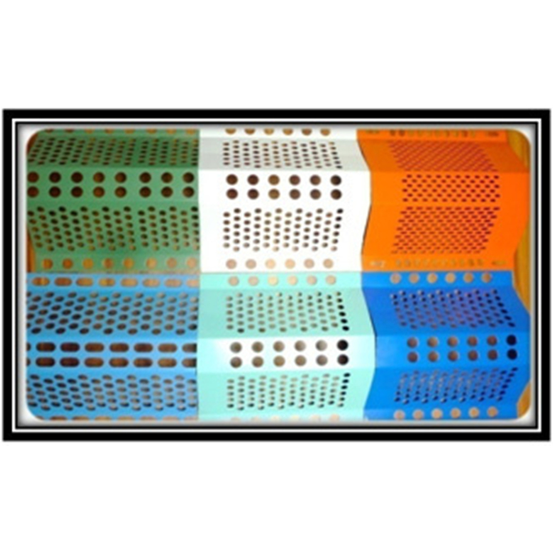 RSf-Zp562 Walmax Colorful Perforated steel sheet Anti-Climbing Steel Fence Panel