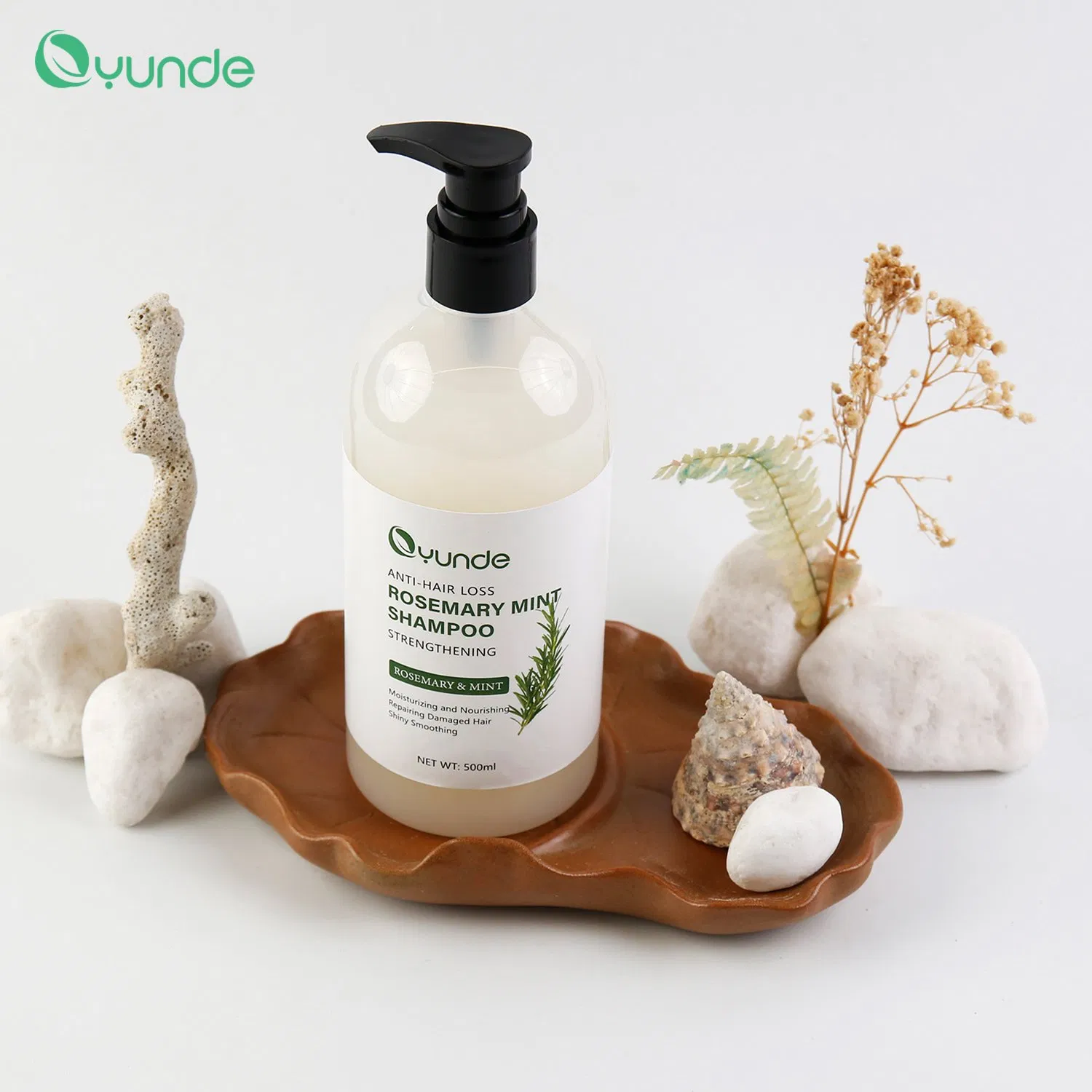 Anti-Hair Loss Rosemary Shampoo, Natural Extract