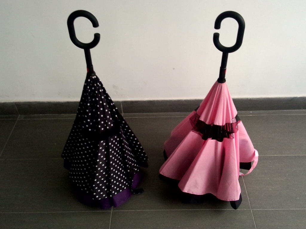 Зонт обратного сложения 2023, 23 дюйма