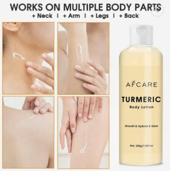 Make Your Own Logo Brightening and Vitamin C Turmeric Whitening Body Lotion