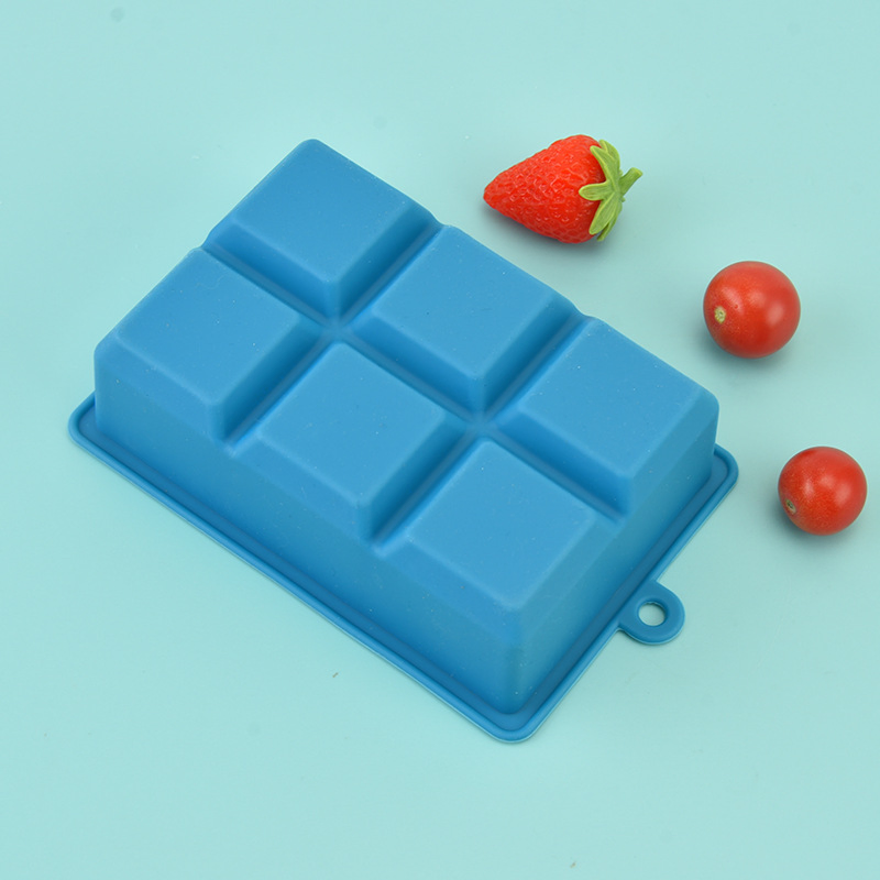 Силиконовая форма для выпечки с 5 ячейками