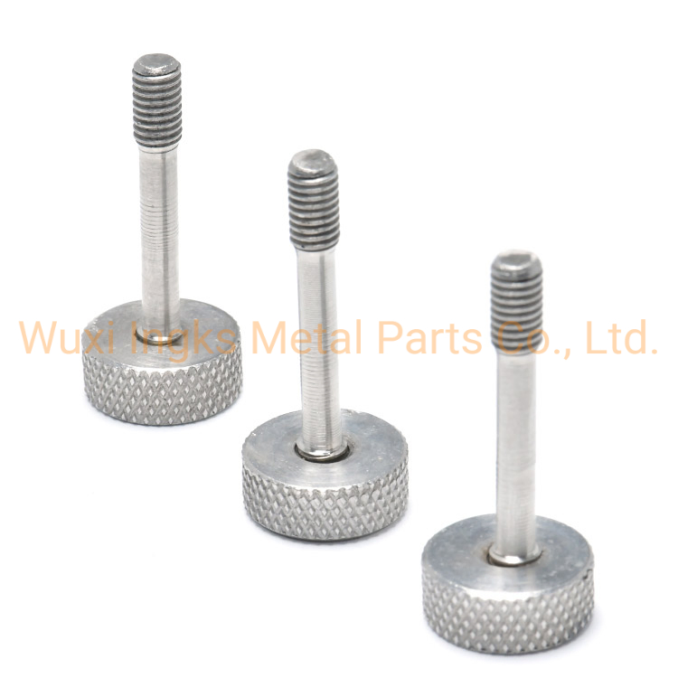Wholesale Stainless Steel Diamond Knurled Low Cylinder Head Captive Screws