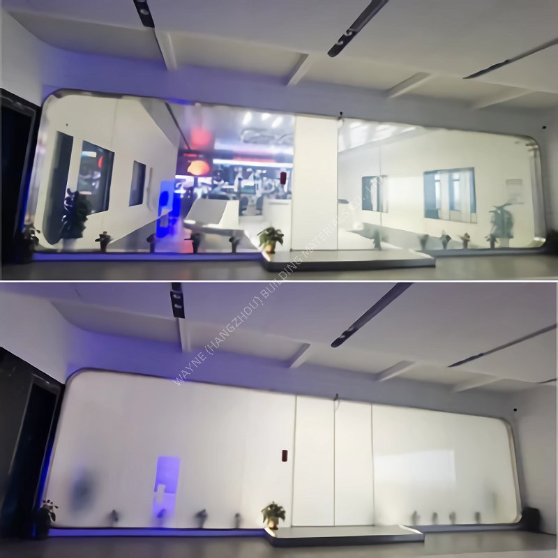 New Design China Factory Pdlc Facade Window Door Switchable Smart Glass