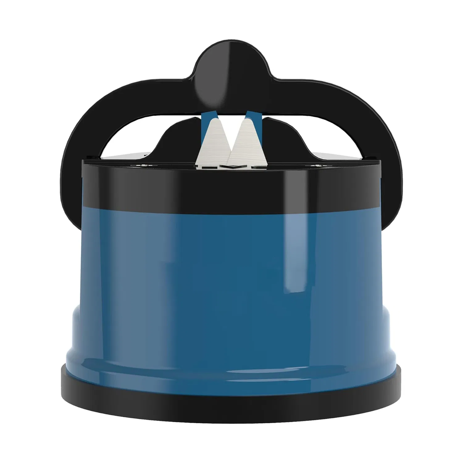 Professional Sky-Blue Knife Sharpener-Ceramic Honing Rod for Fine Grinding - Multifunctional Kitchen Tool