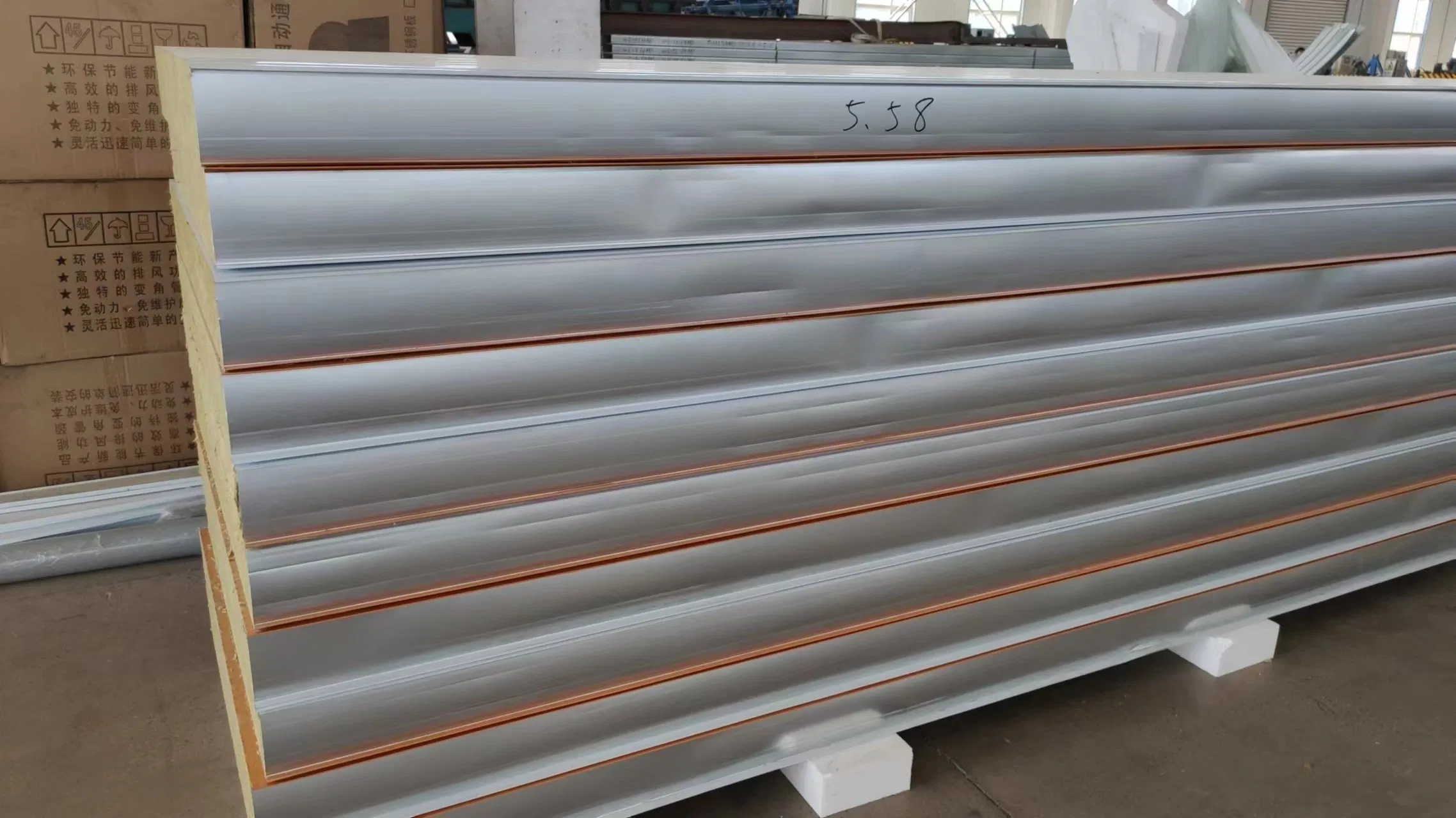 Cold Room Panels Cleanroom Sandwich Panel Rock Wool Sandwich Panel