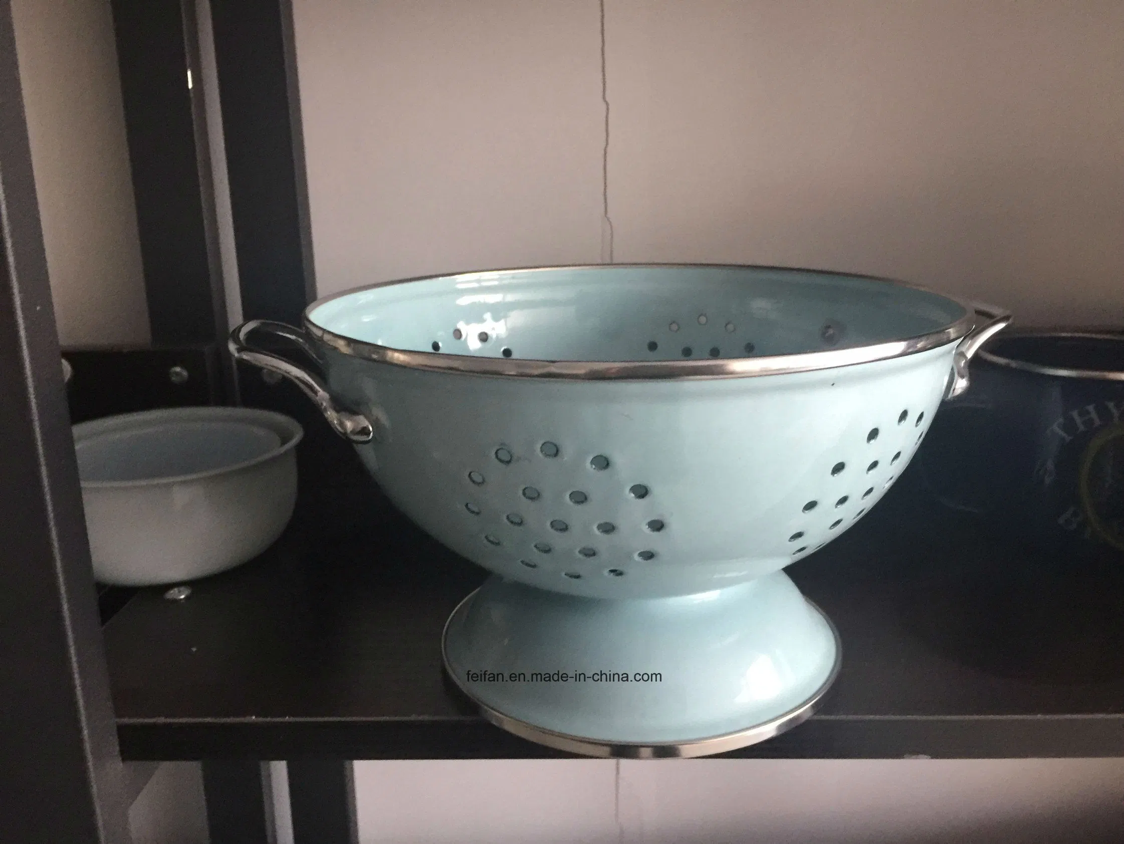 Enamel Fruit Bowl/Fruit Bucket/Vegetable Bowl