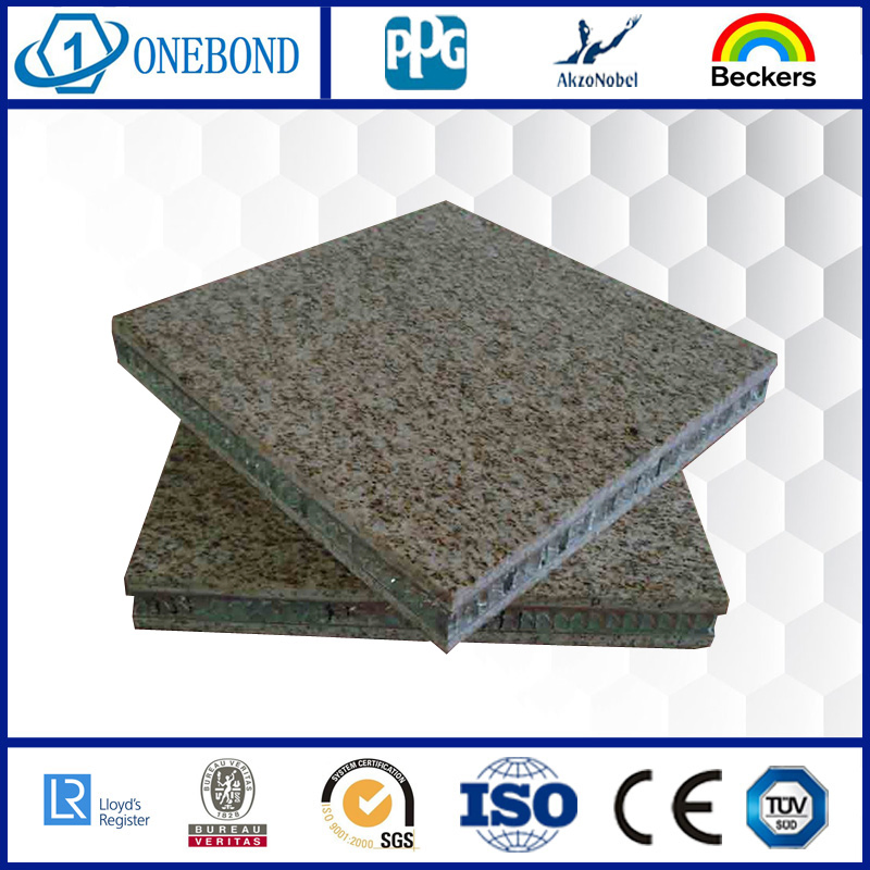 Wall Stone Sandwich Panel Aluminum Honeycomb Panels for Flooring and Countertops