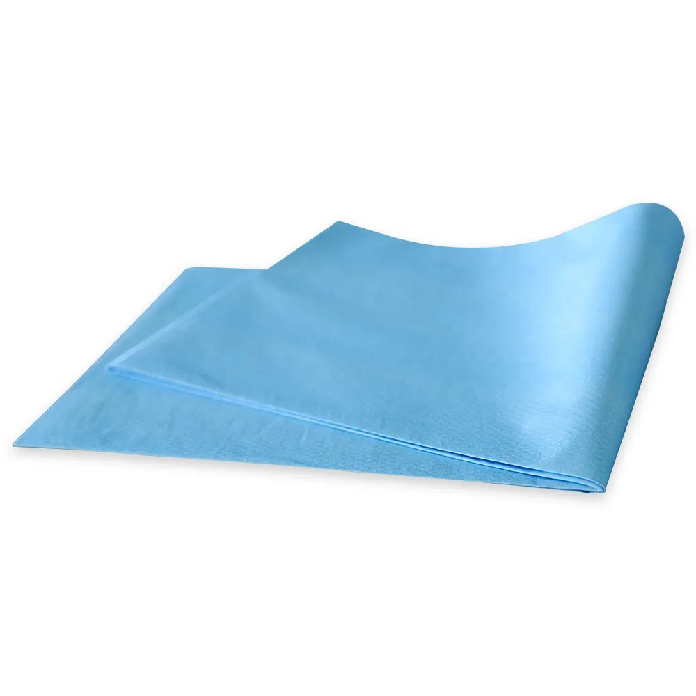 White Color 2 Ply Paper Disposable Surgical Bed Sheet