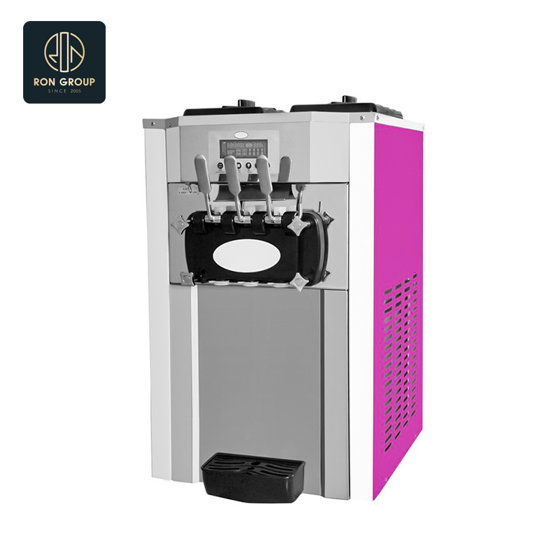 Commercial Grade Ice Cream Machine with Easy Cleanup Features