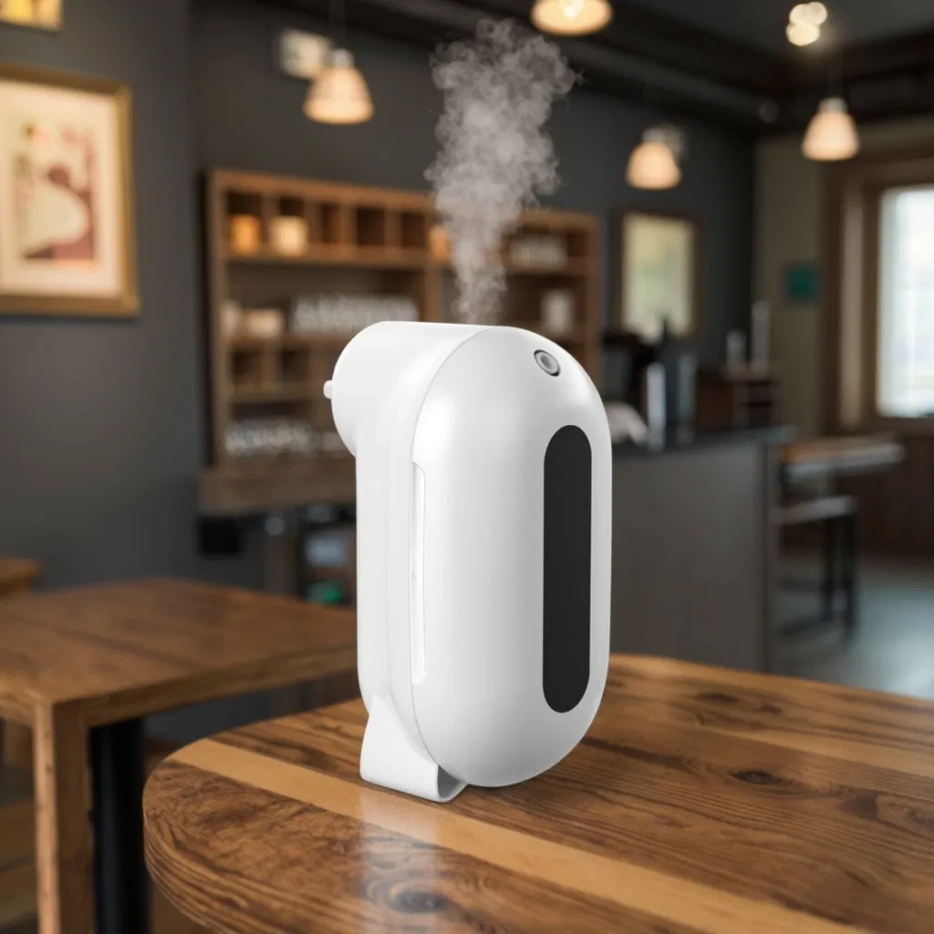 Plug-in Automatic Fragrance Spray Aroma Diffuser 120ml Smart Home Scent Aroma Oil Diffuser with Magnetic Cover