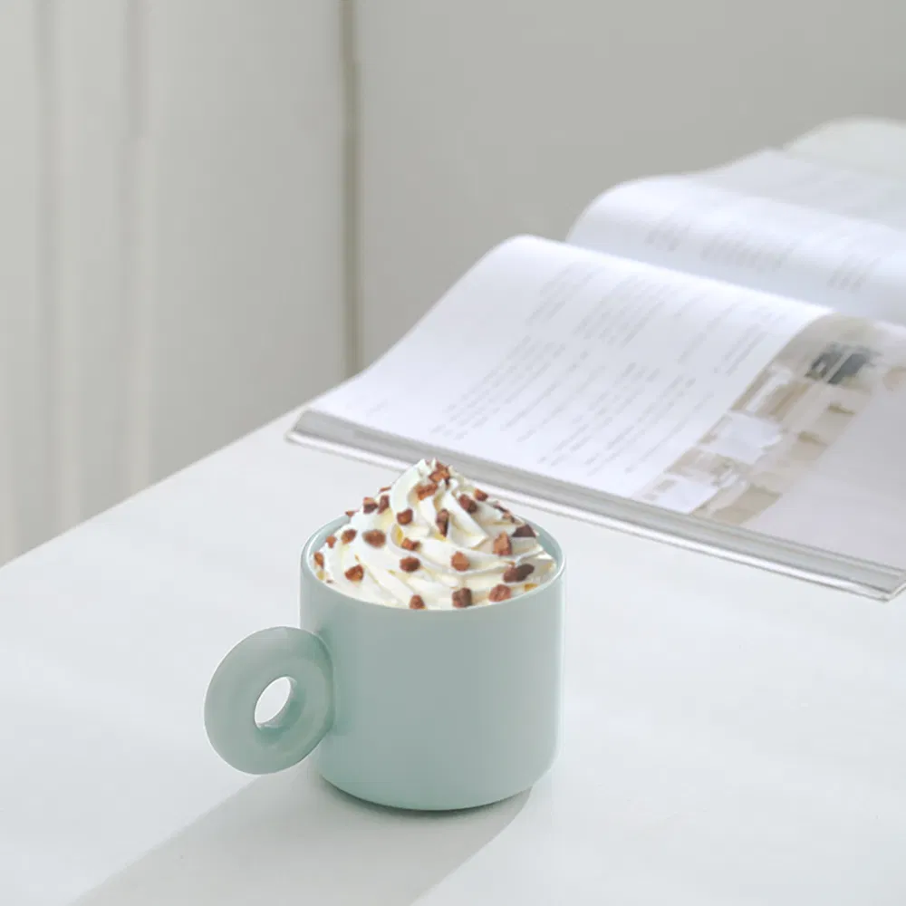 Керамическая кружка для кофе 300 мл, с принтом