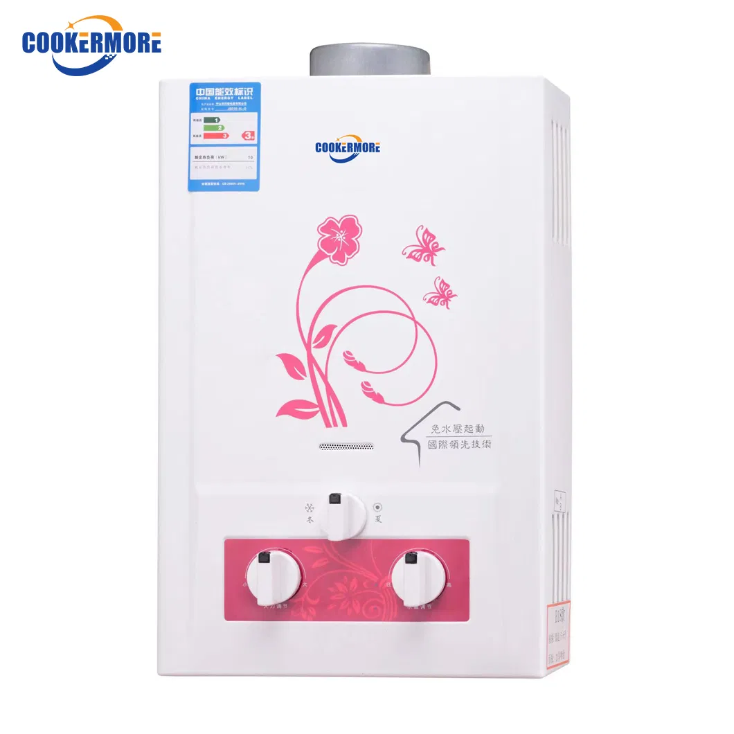 Zero Water Pressure Heat Exchanger Gas Geyser Tankless Gaz Water Heater