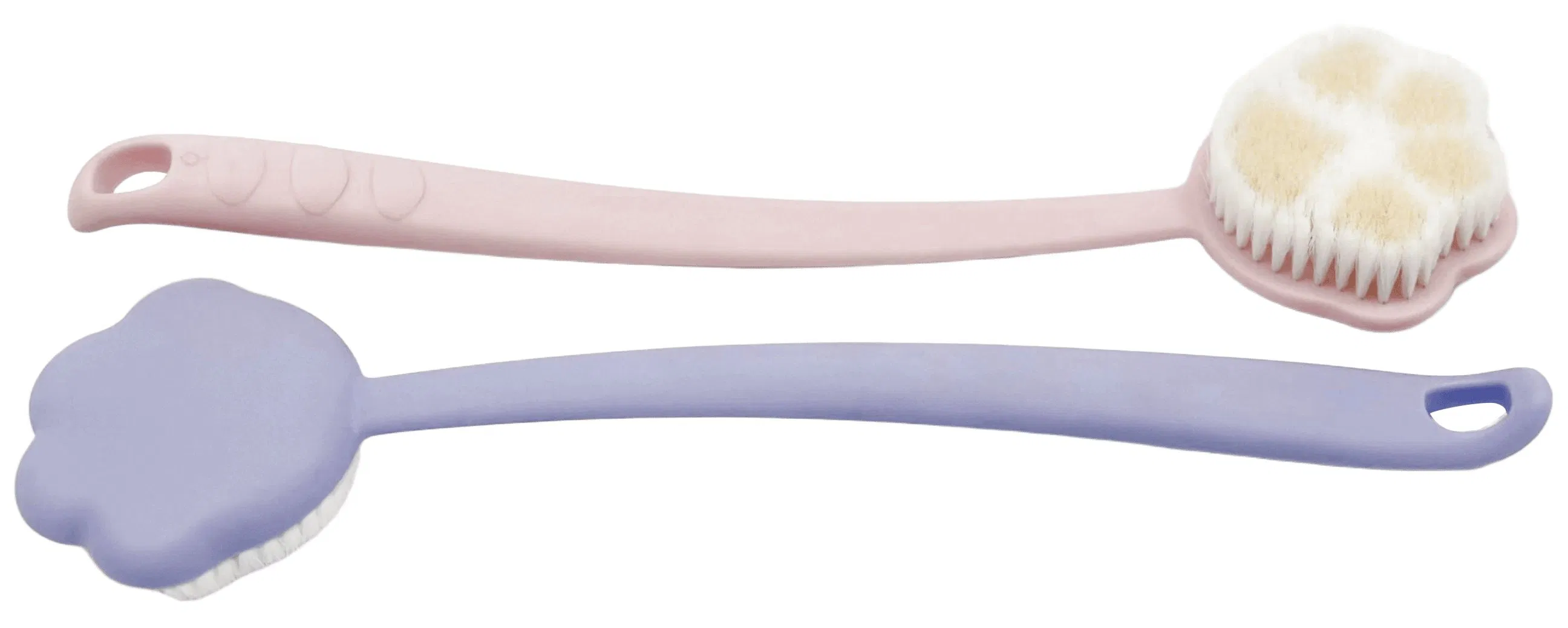High-Density Soft Bristle Long Handle Bath Brush Safe for All Skin Types Including Sensitive Skin Brush