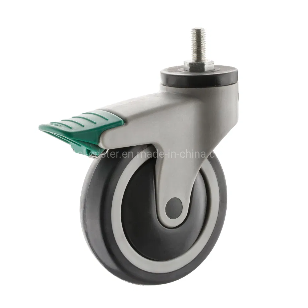 125mm Swivel Screw Medical Caster