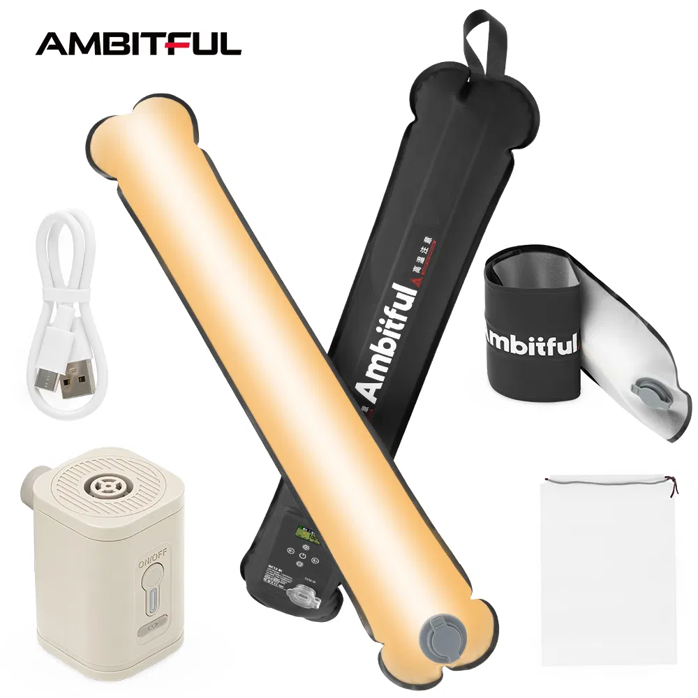 Светодиодный свет Ambitful GC12 2700K-6500K для видеосъемки