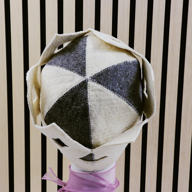 Factory Direct Custom Wool Sauna Hat 100% Wool for Daily Outdoor Use
