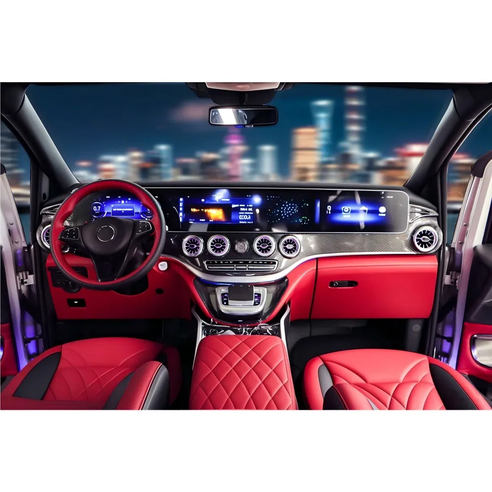 Luxury Three-Screen Full LCD Dashboard for Vito 2016-2023