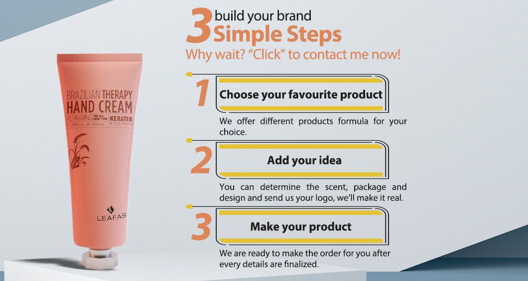 OEM/ODM 100ml Keratin & Collagen Repairing Hand Cream