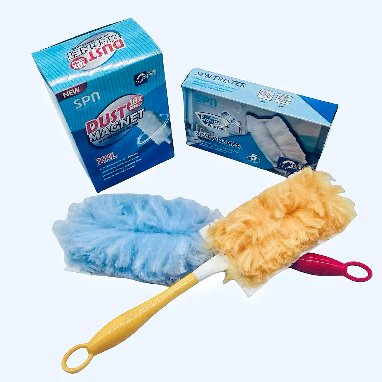 10PCS Box of Disposable Duster - Microfiber Functional Wipe Fluffy Microfiber Duster Microfiber Cleaning Duster