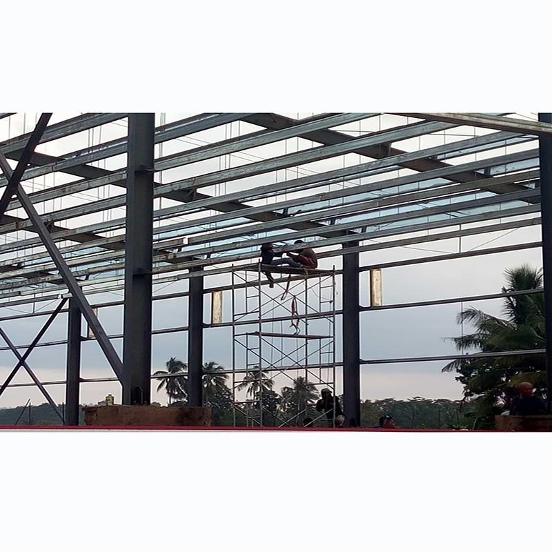 Low Cost Factory Light Steel Frame Workshop Structure Self Storage Shed with Factory Price