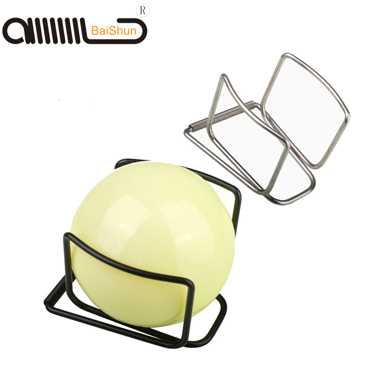 Customizable Single Metal Golf Ball Holder for Wall Mount Display Rack Cabinet