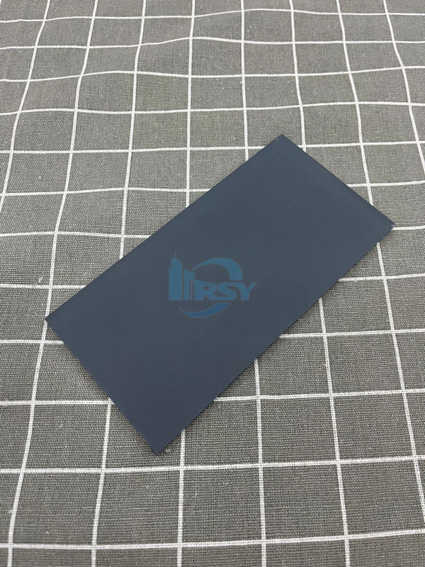 Good Quality Black Color Paint Glass with Acid Etched Surface for Building