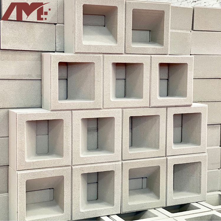 Chinese Decorative Outside Wall Villa Building Material Red Hollow Wall Bricks