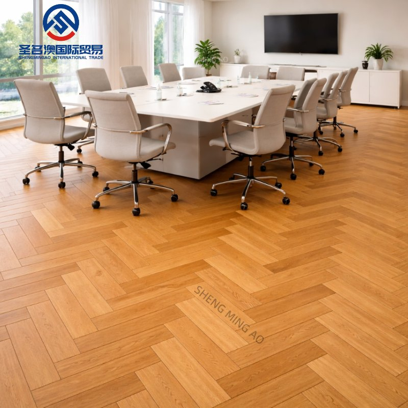 Инженерная доска паркет елочка с OEM и кастомным дизайном