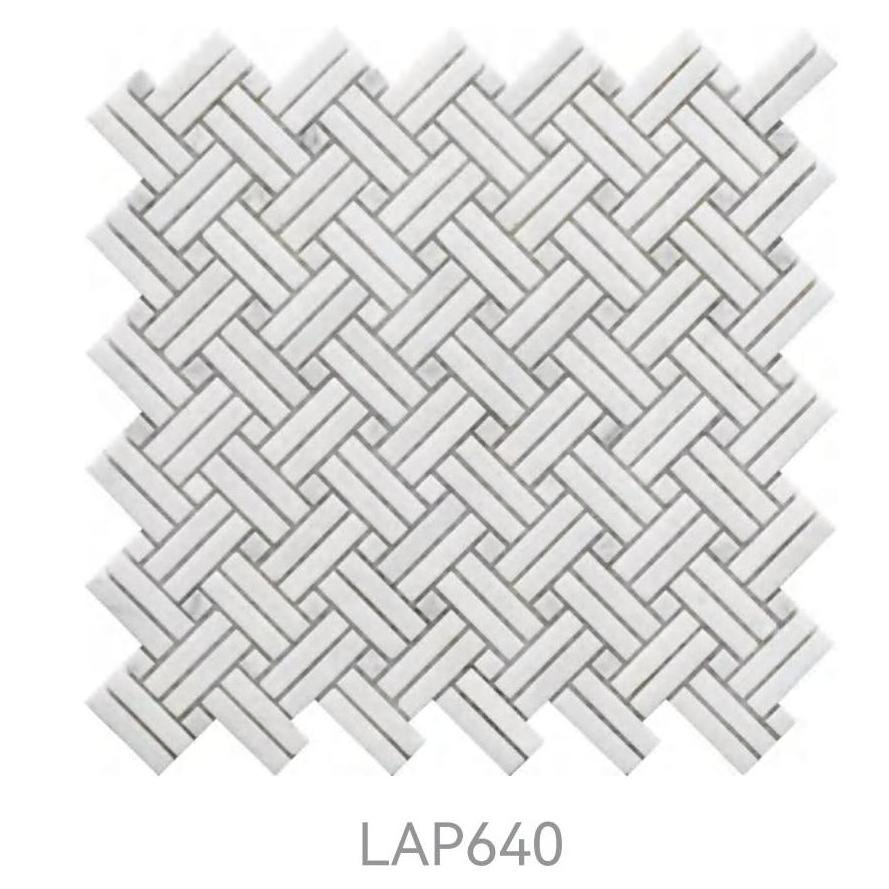 Натуральная мраморная мозаика для стен, 300x300 мм