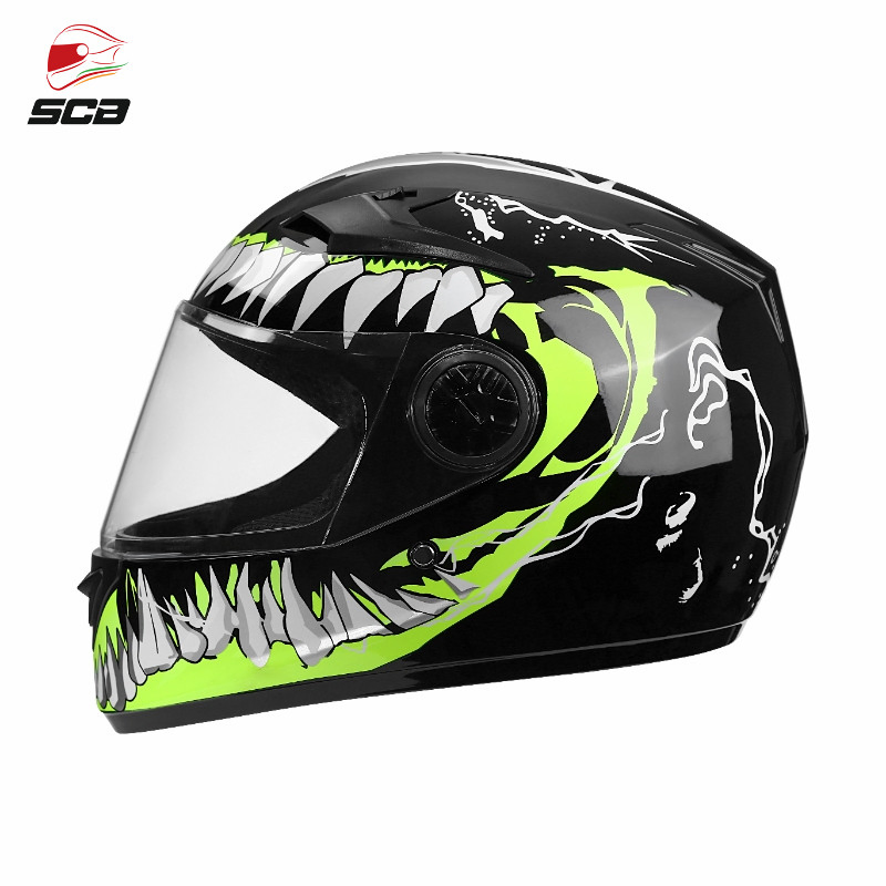 Venom Full Face Motorcycle Helmet for Adults, Unisex