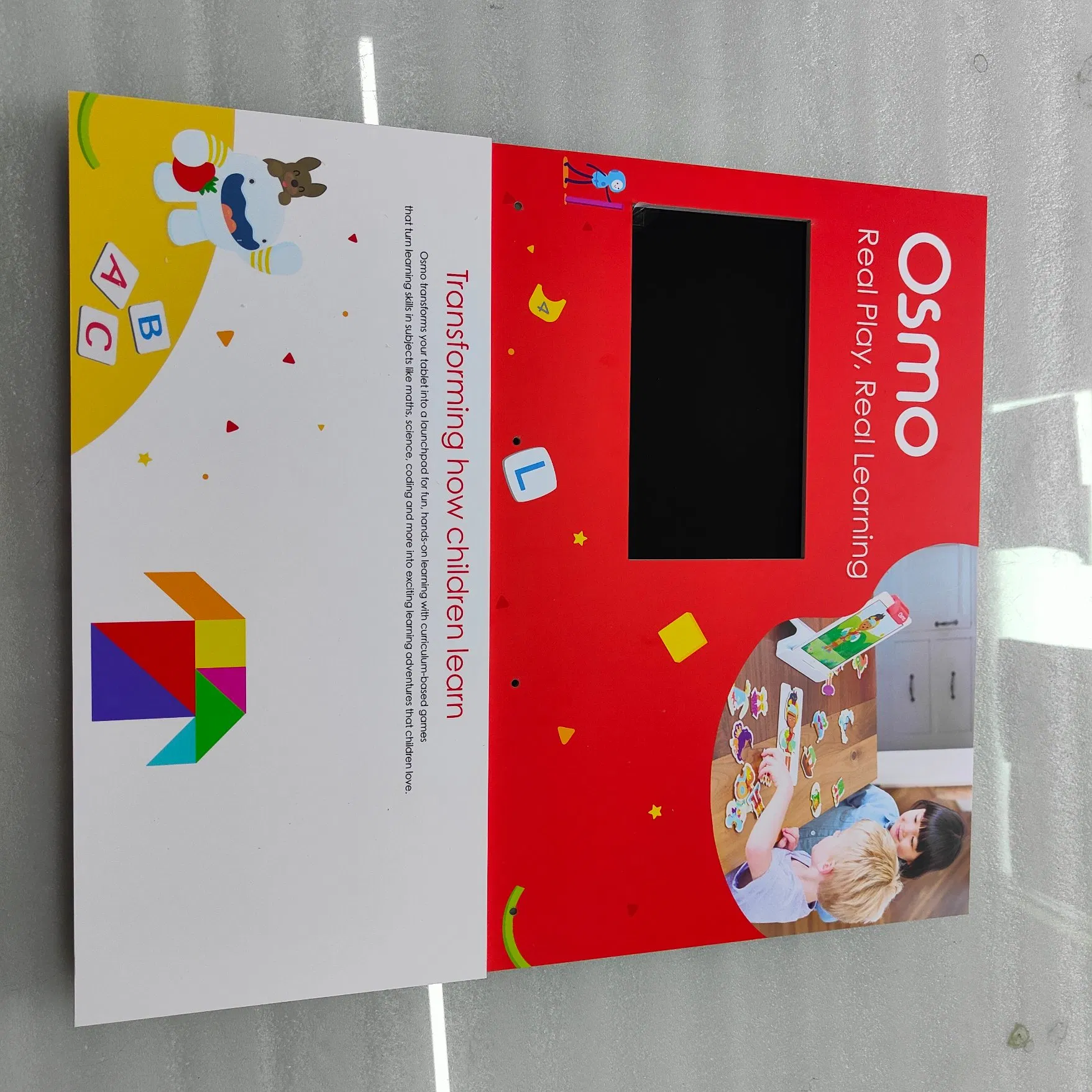 7 Inch LCD Open Frame Cardboard Fsdu Display Screen Monitor with Battery